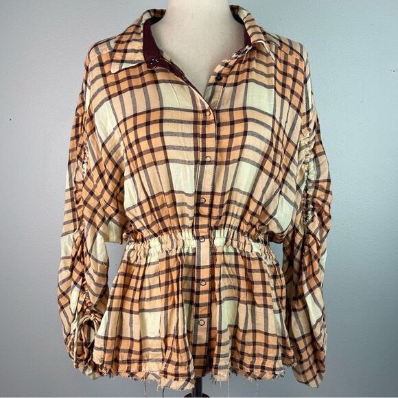 NWT We The Free Peach Tree Combo Bottom Down Top Size M - Picture 1 of 9